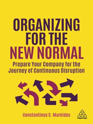 cover image of Organizing for the New Normal